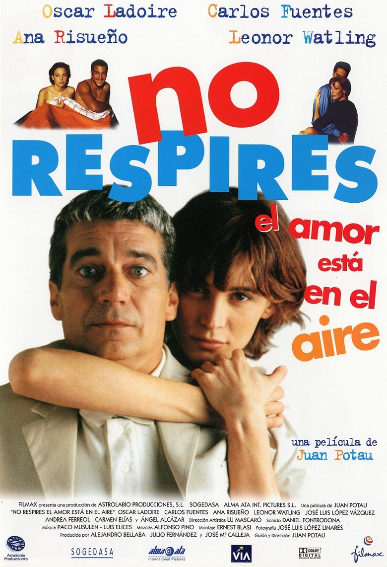 No respires, el amor está en el aire poster background