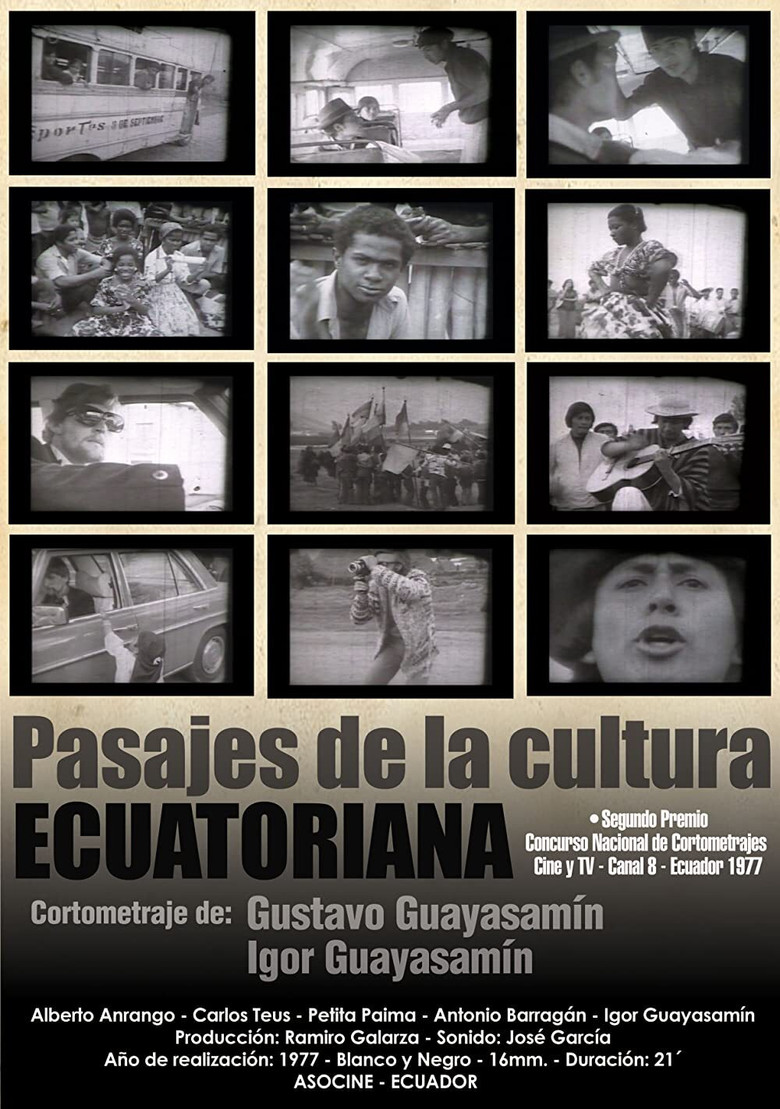 Pasajes de la cultura ecuatoriana poster background