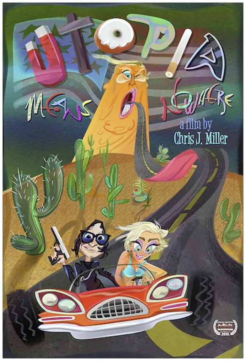 Utopia Means Nowhere poster background