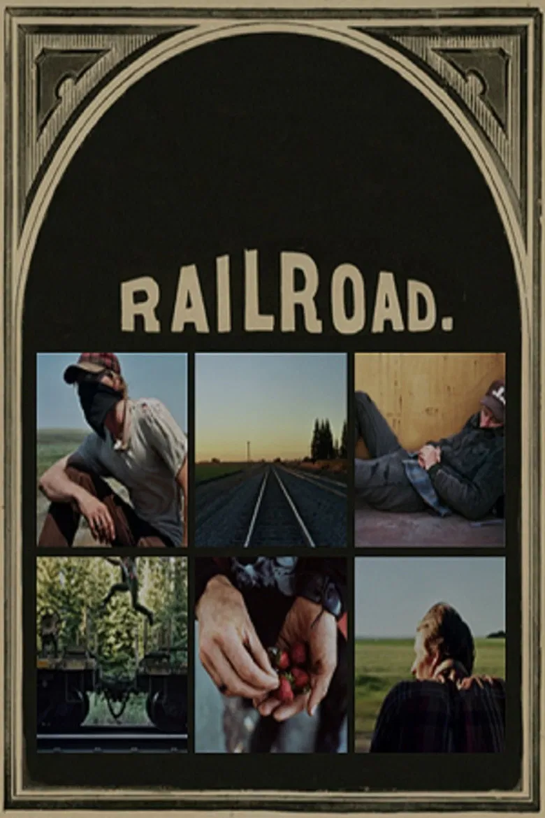 Riding the Highline poster background