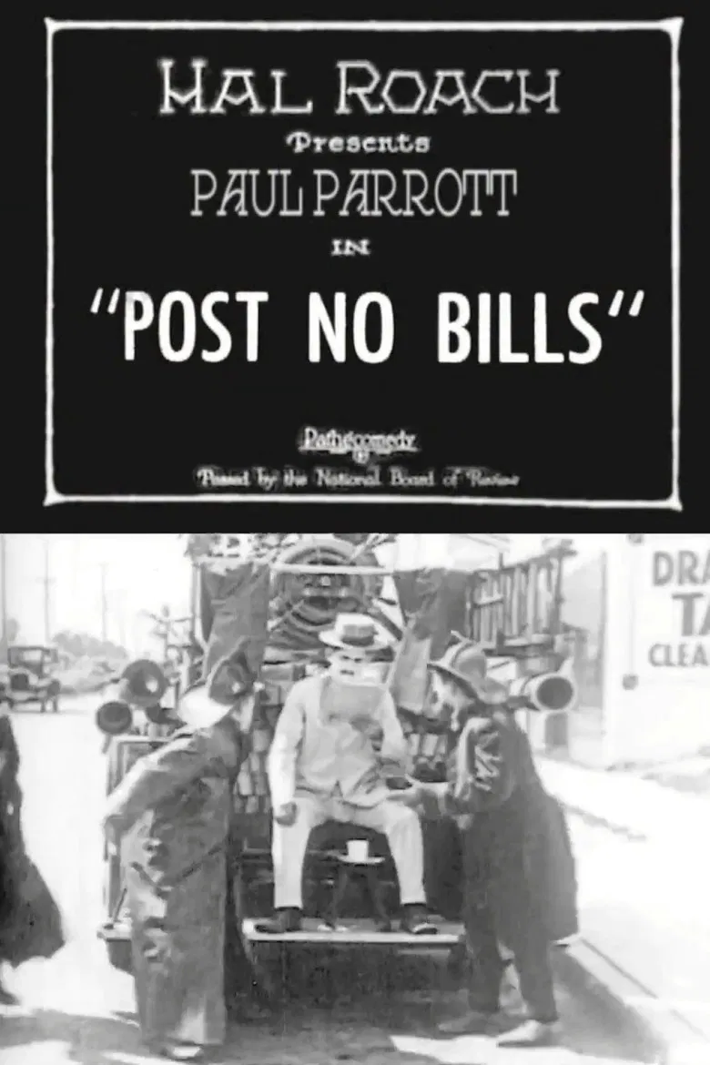 Post No Bills poster background