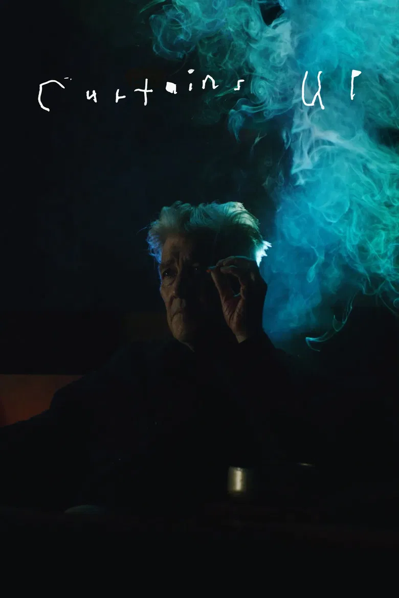 Curtains Up poster background