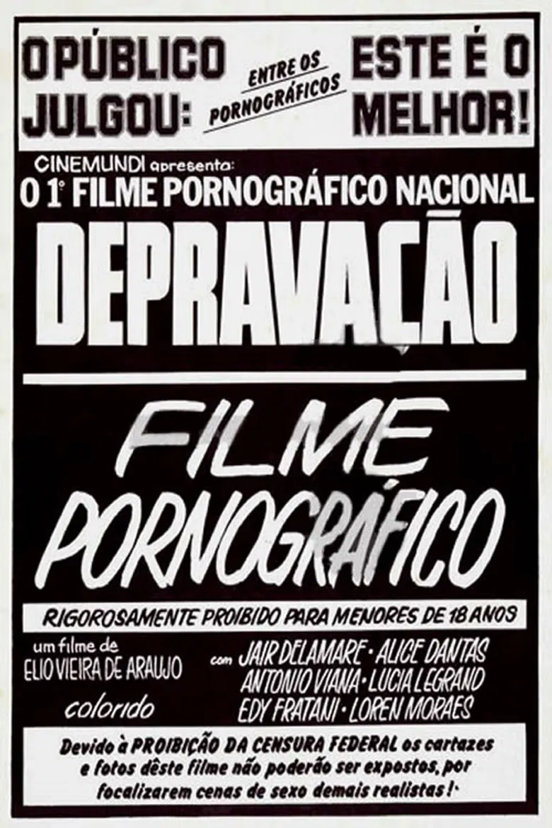 Depravação poster background