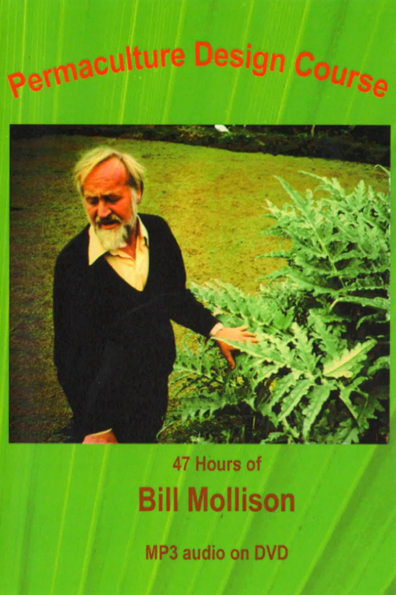 Bill Mollison's Permaculture Course poster background