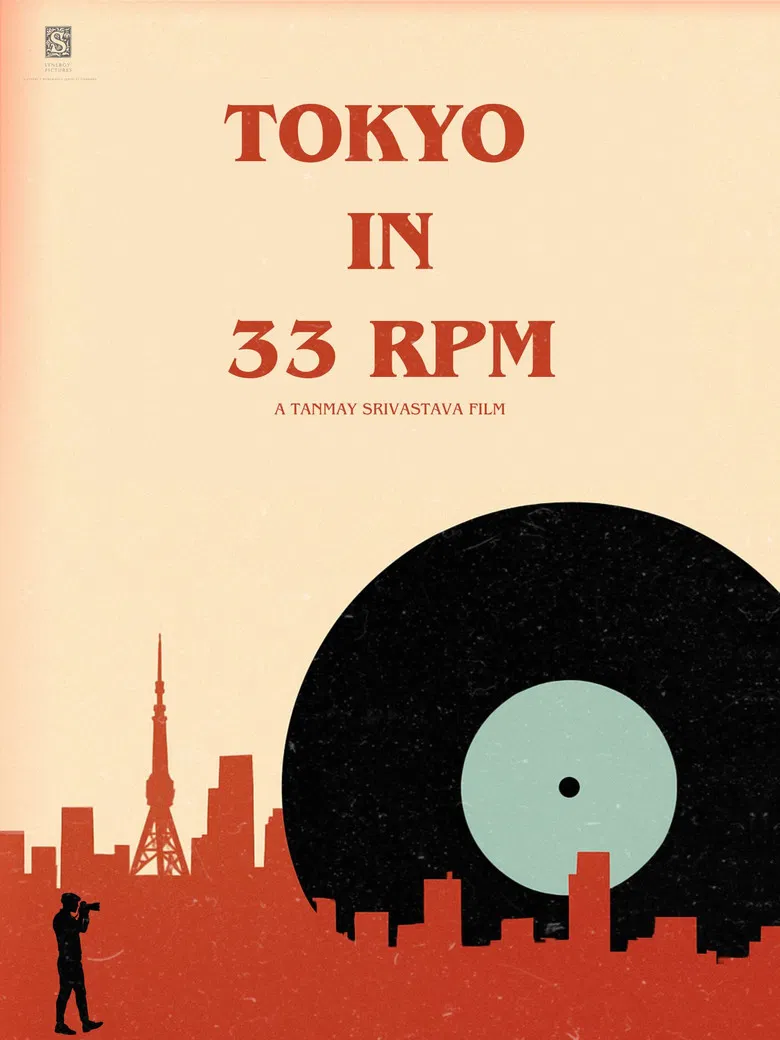 Tokyo In 33 RPM poster background
