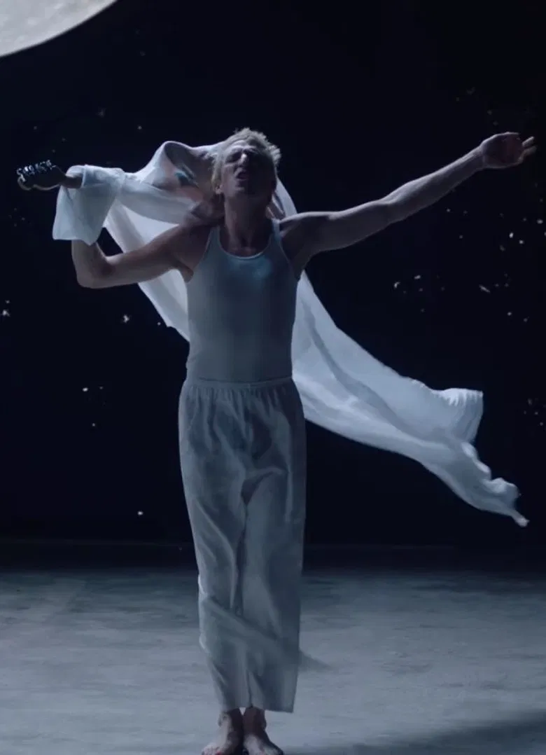 The Whole Of The Moon poster background