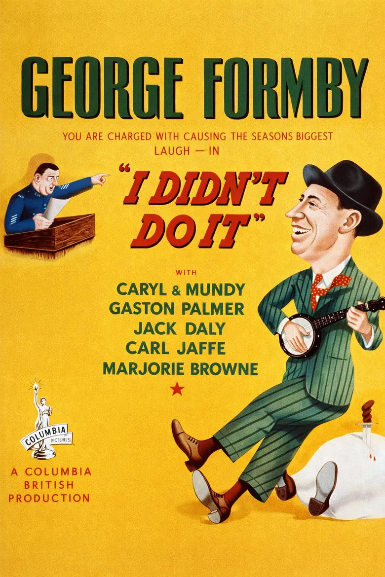 I Didn't Do It poster background