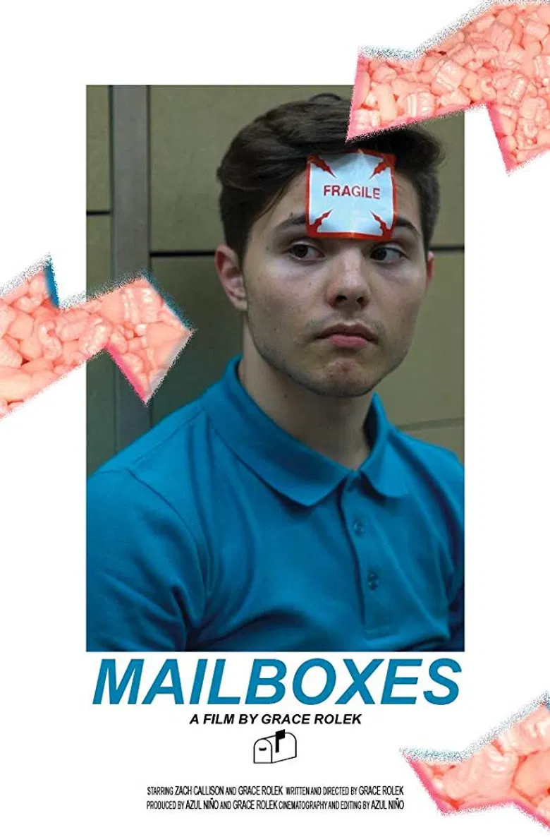 Mailboxes poster background