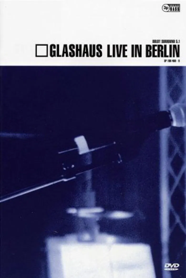 Glashaus live in berlin poster background