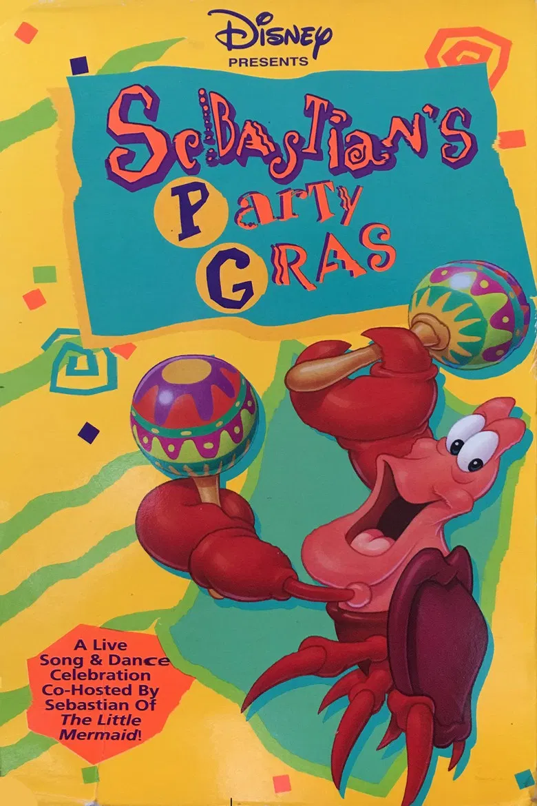 Sebastian's Party Gras poster background