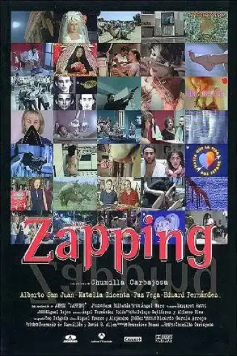 Zapping poster background