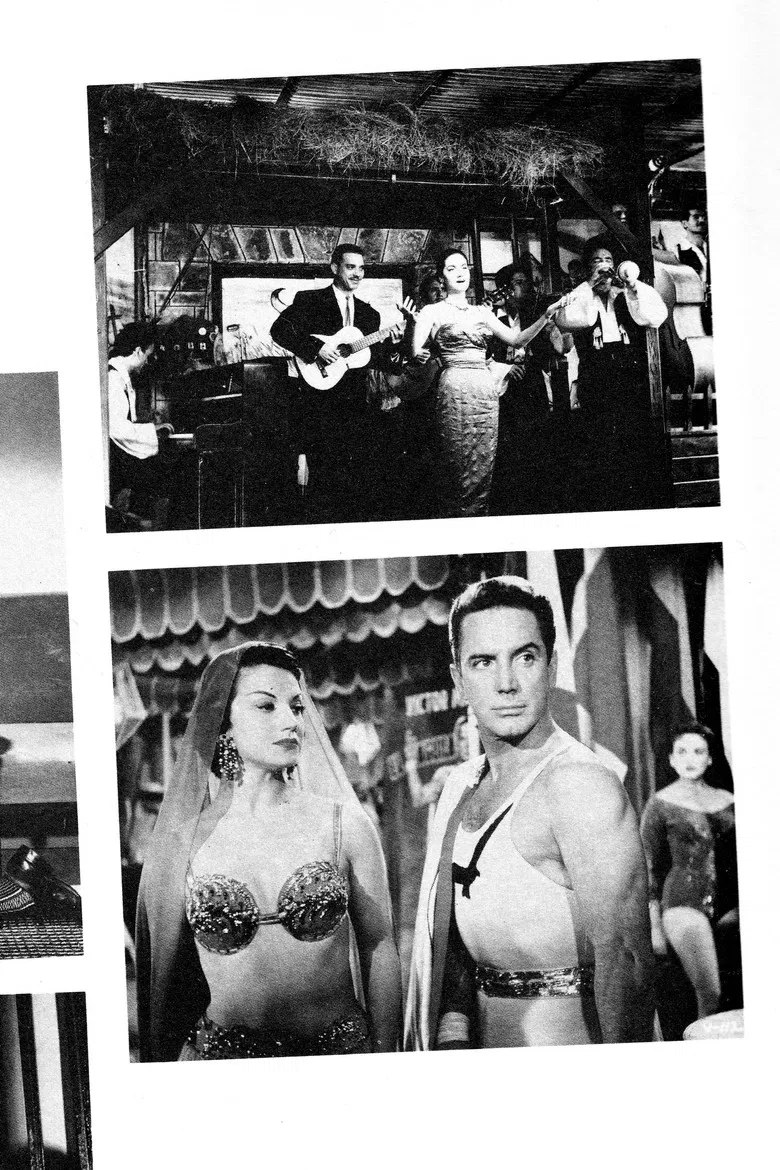 Cortina de cristal poster background