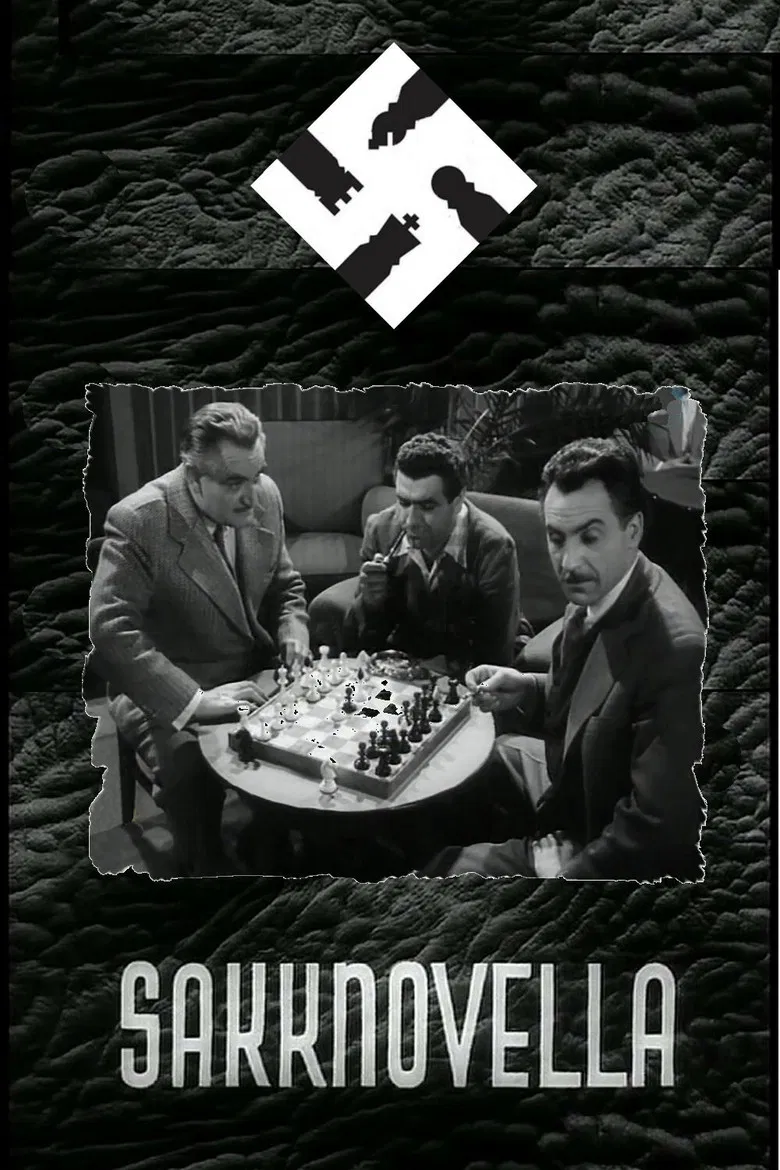 Sakknovella poster background