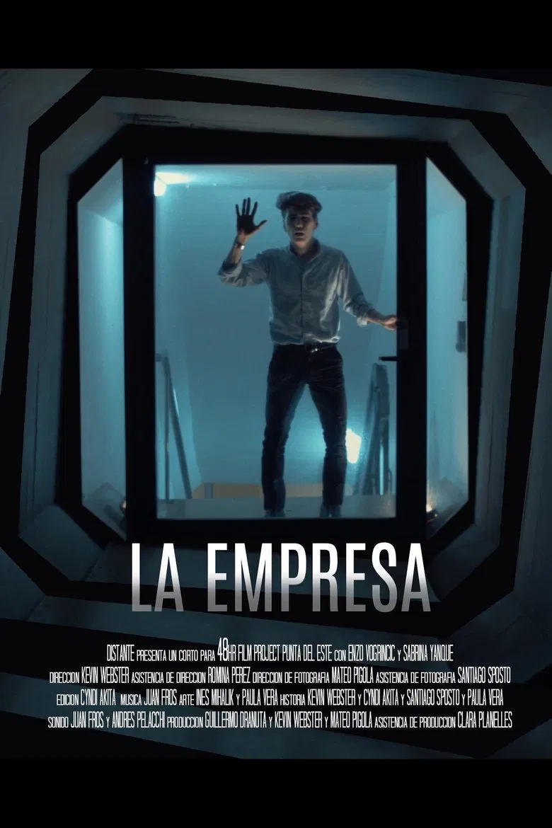 La empresa poster background