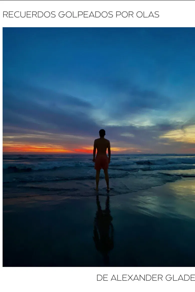 Recuerdos golpeados por olas poster background