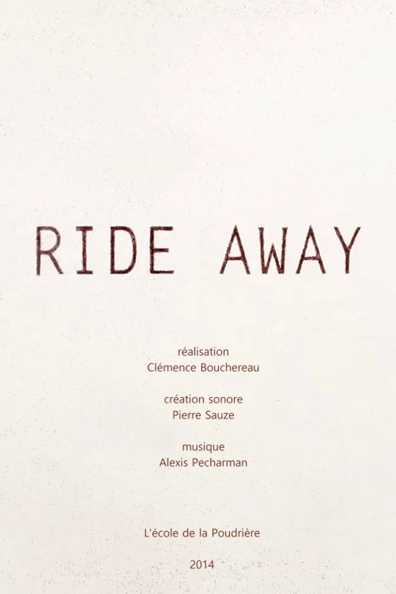 Ride away poster background