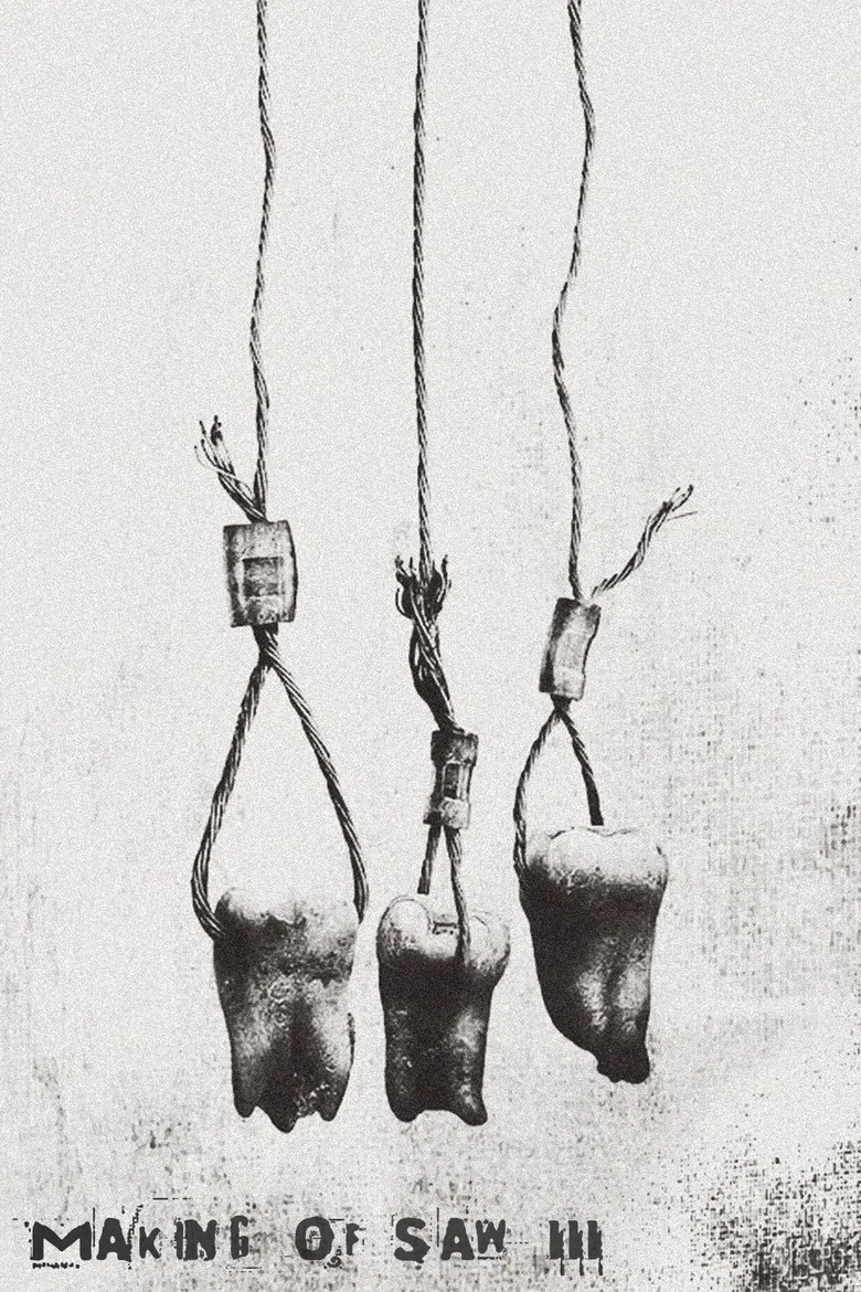 Making of Saw III poster background