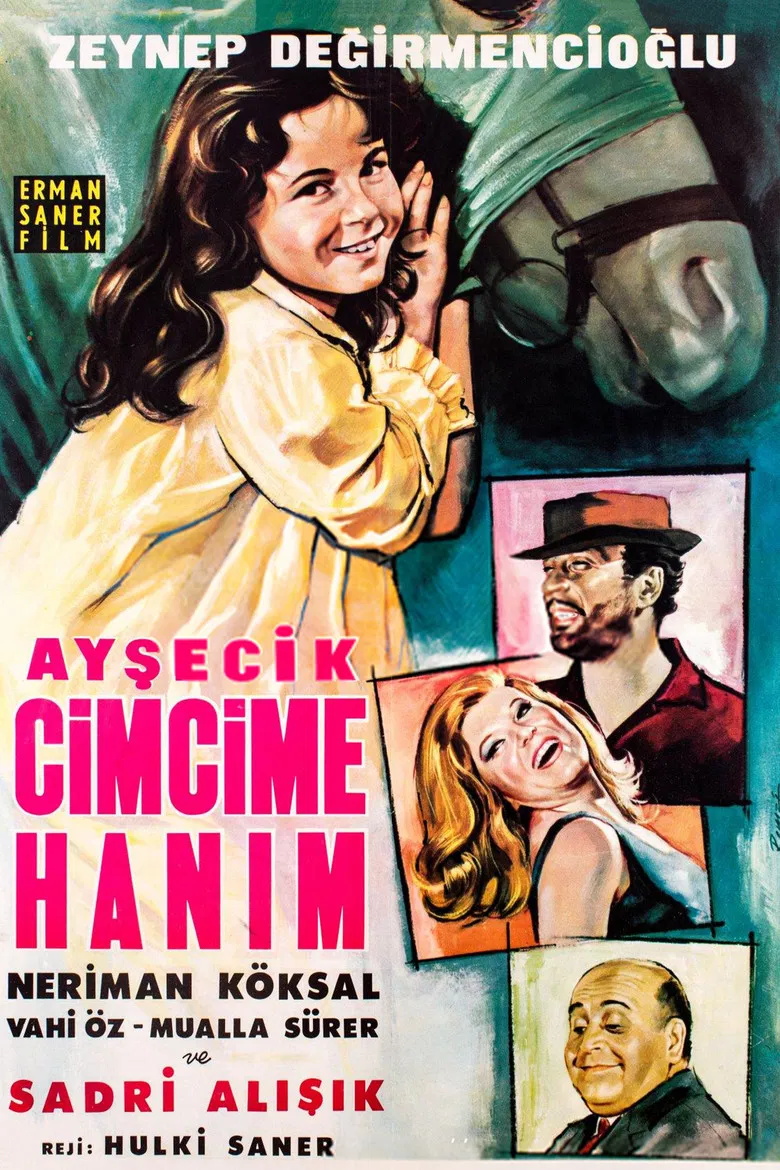 Ayşecik Cimcime Hanım poster background