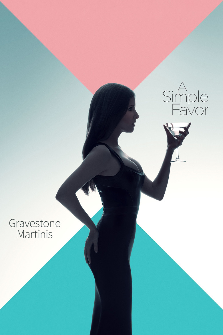 A Simple Favor: Gravestone Martinis poster background