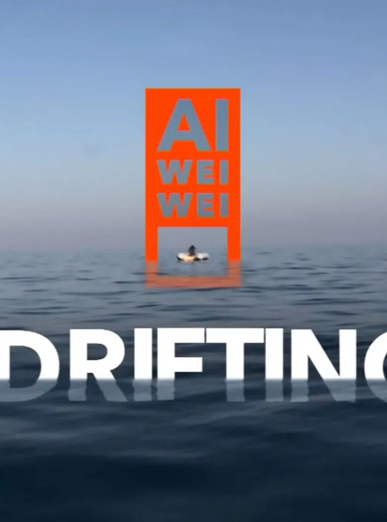 Ai Weiwei Drifting poster background
