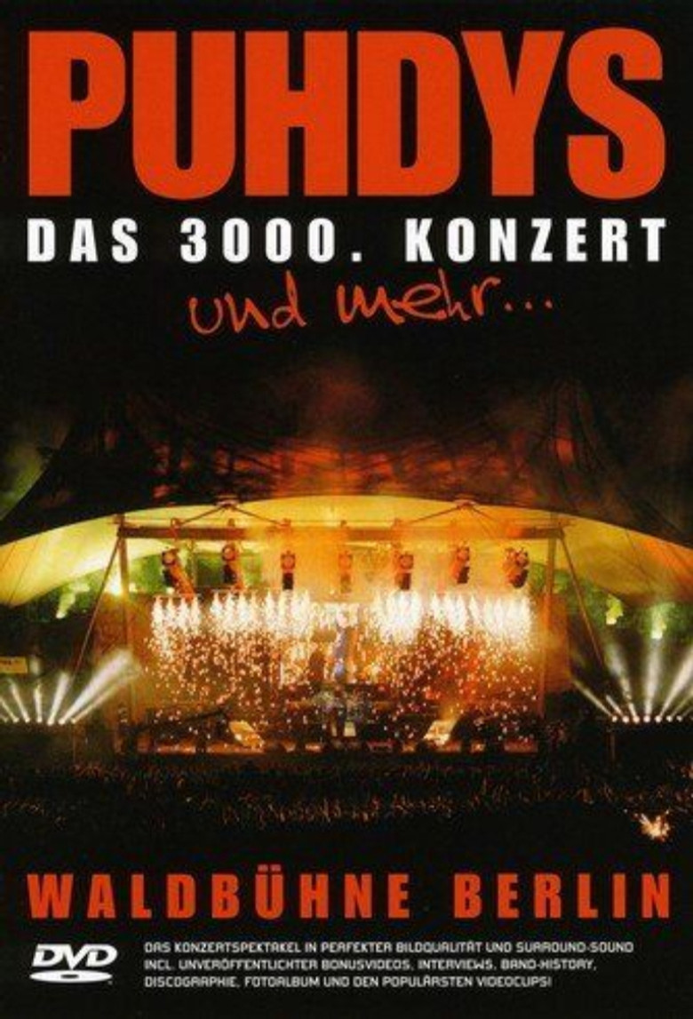 Die Puhdys in der Waldbühne poster background