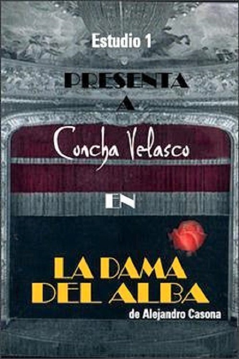 La dama del alba poster background