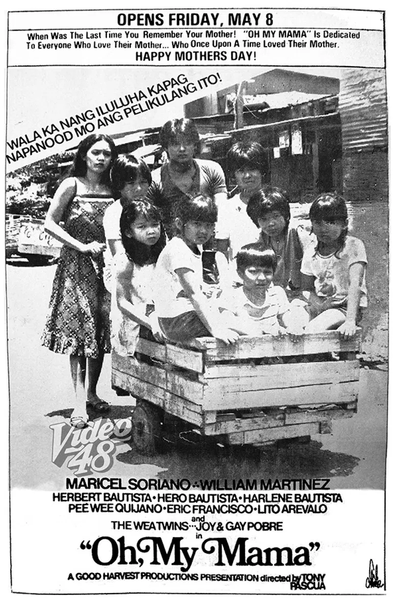 Oh, My Mama poster background