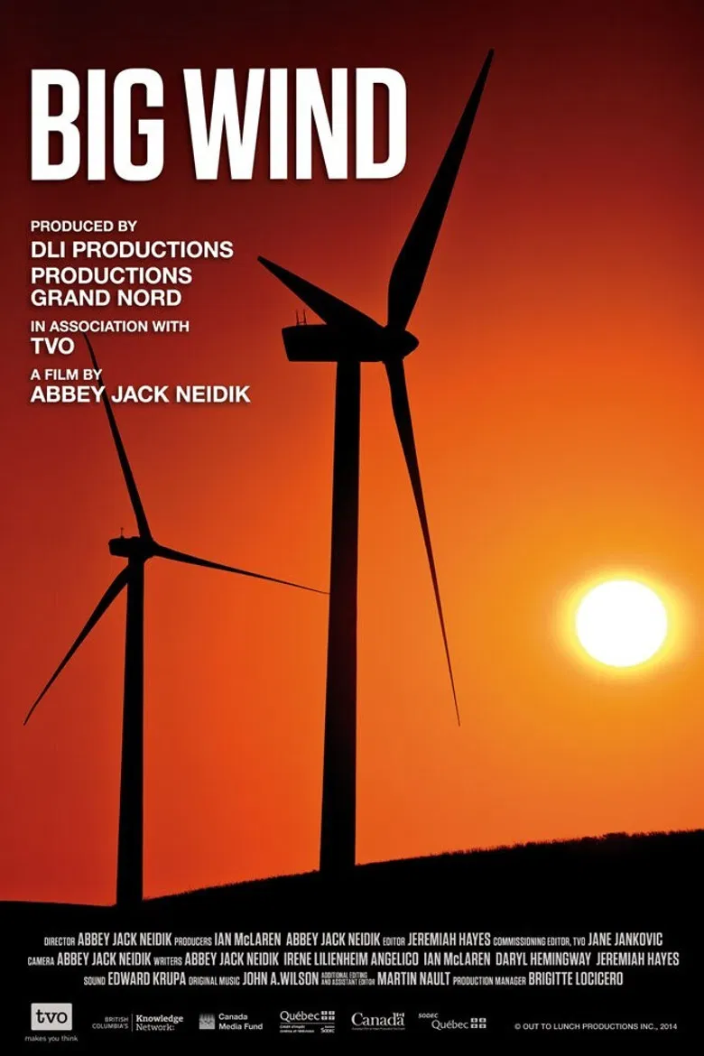 Big Wind poster background