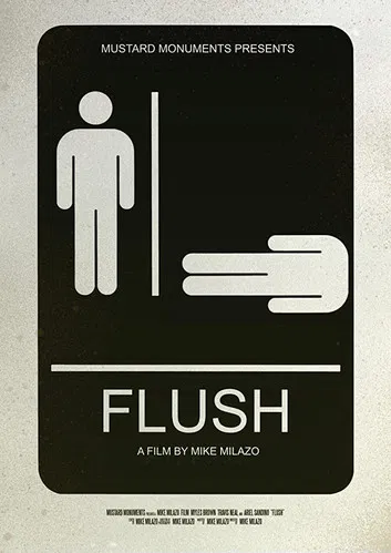 Flush poster background