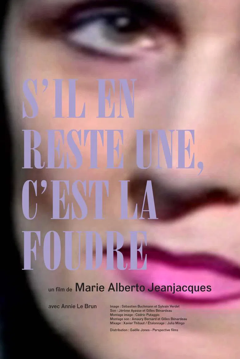 S'il en reste une, c'est la foudre poster background