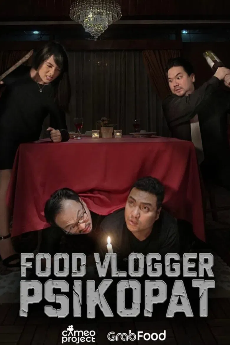Food Vlogger Psikopat poster background