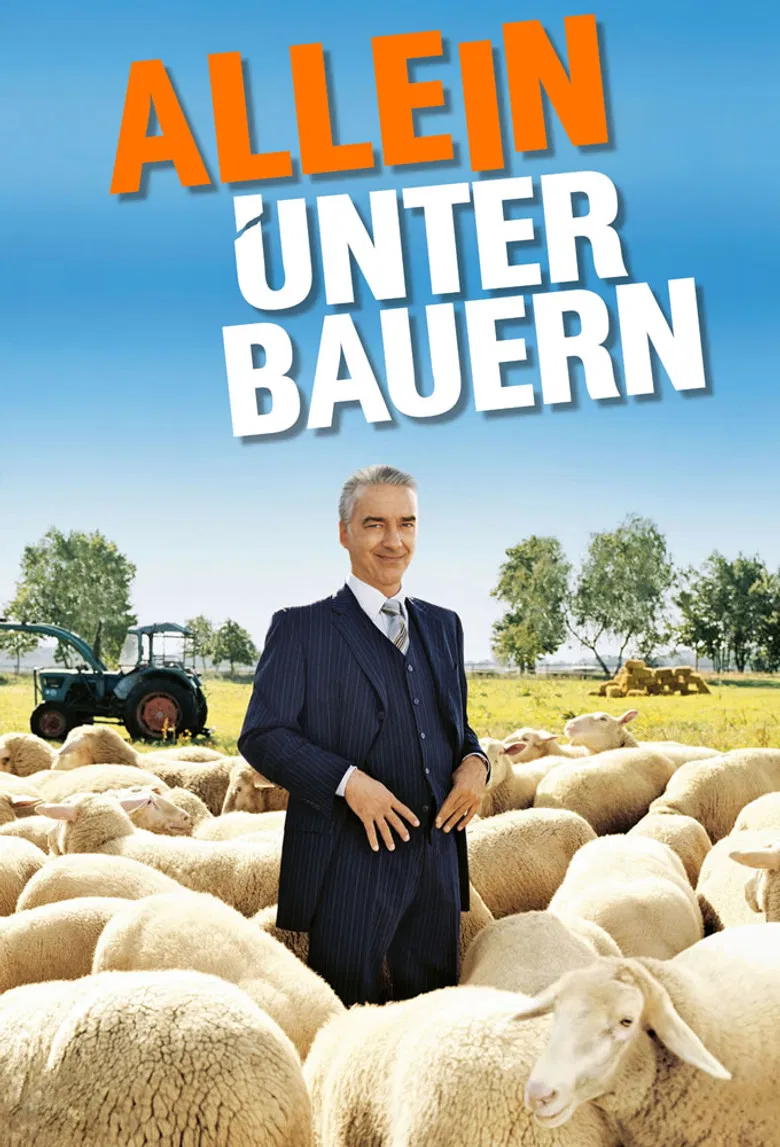 Allein unter Bauern poster background