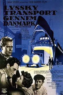 Lyssky transport gennem Danmark poster background