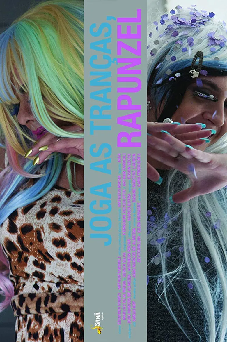 Let Your Braids Down, Rapunzel poster background