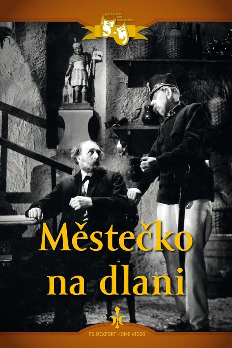 Městečko na dlani poster background