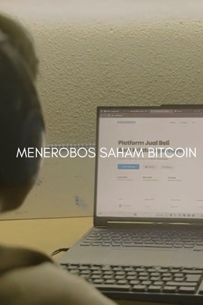 Menerobos Saham Bitcoin poster background
