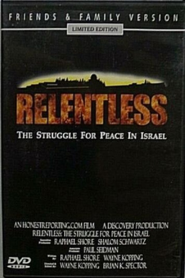 Relentless: Struggle for Peace in the Middle East poster background
