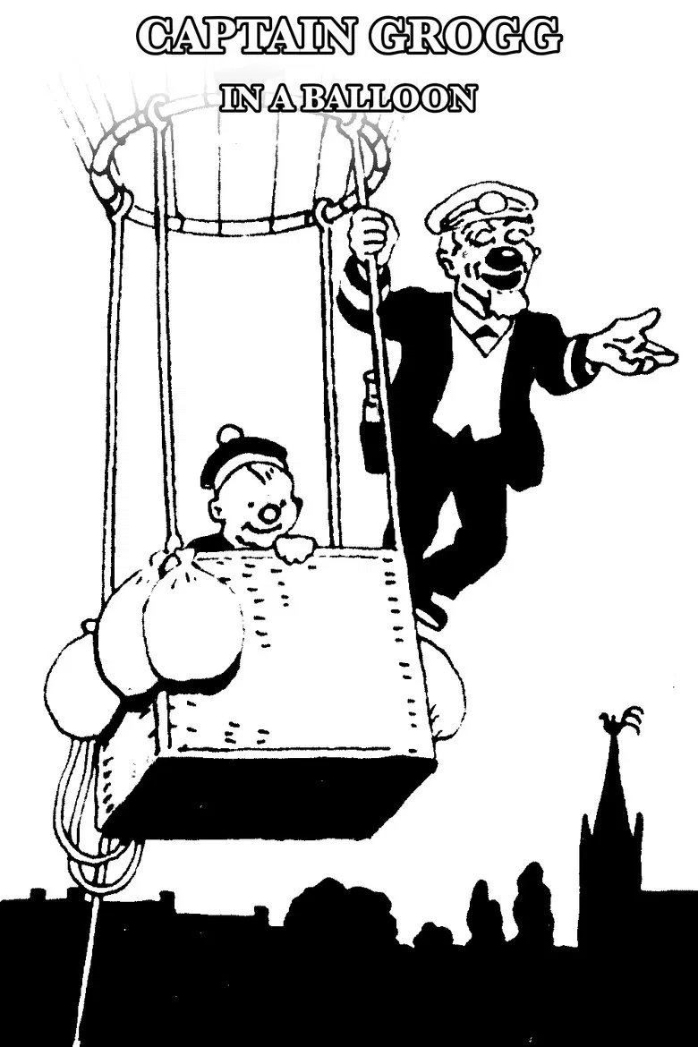 Captain Grogg in a Balloon poster background