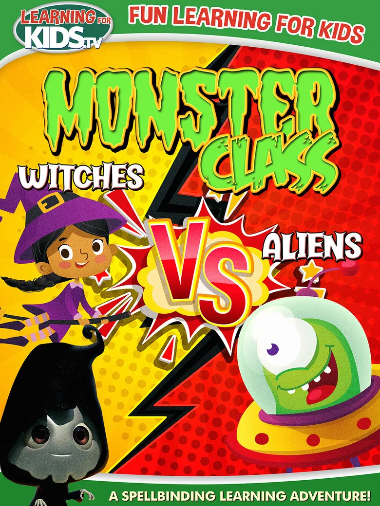 Monster Class: Witches Vs Aliens poster background