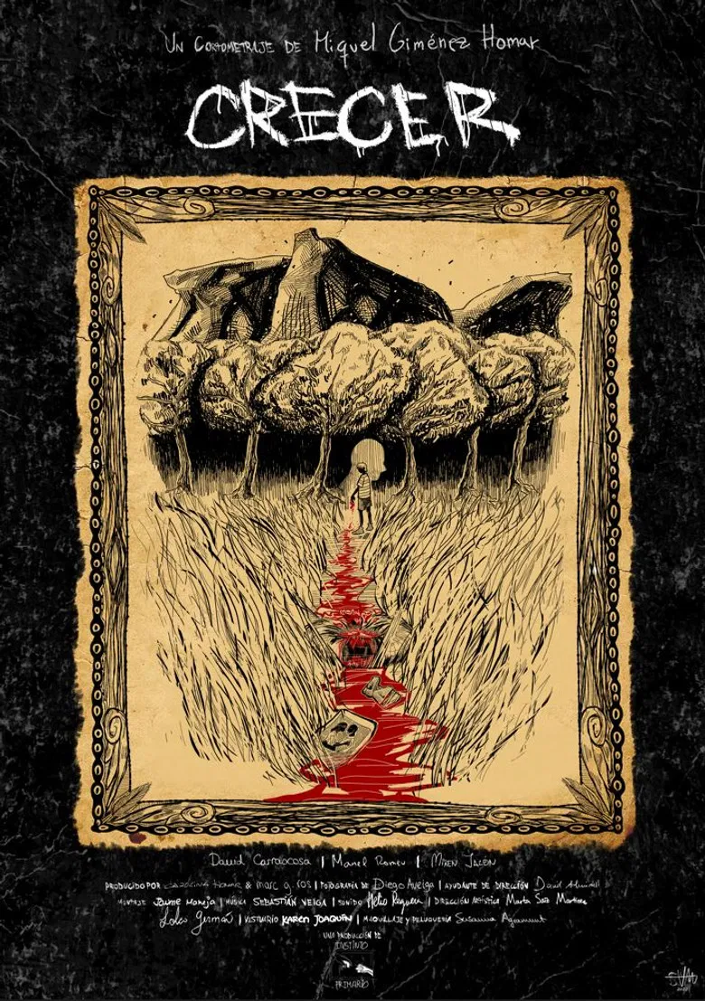 Crecer poster background