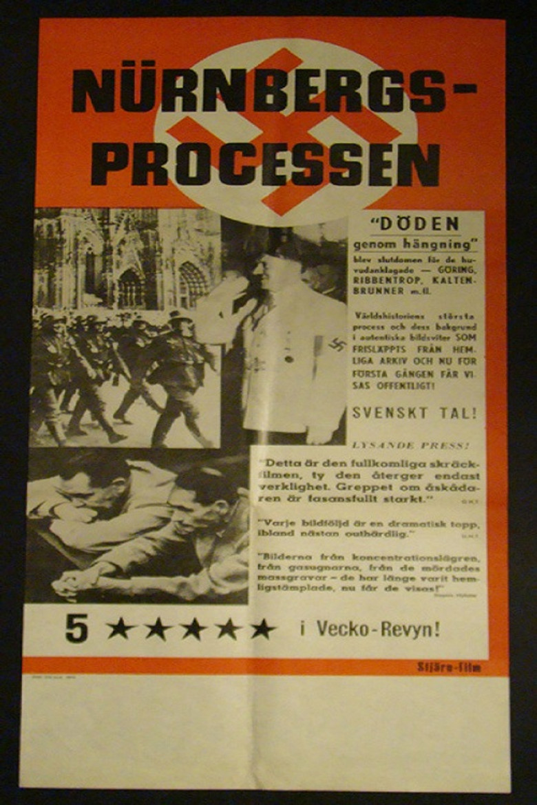 The Nuremberg Trials poster background