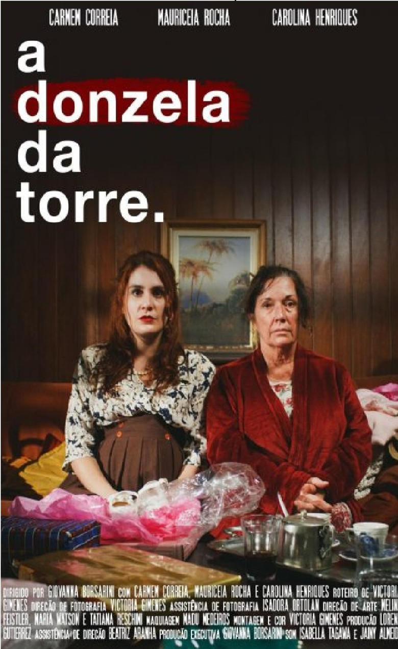 A Donzela da Torre poster background