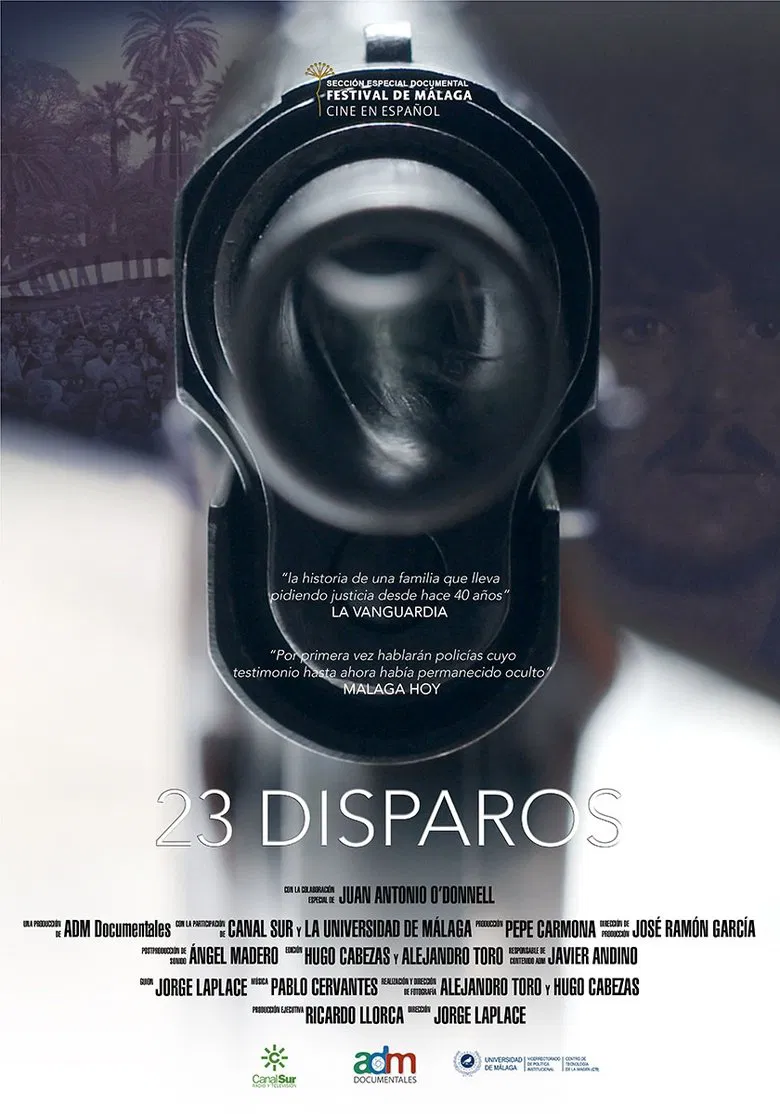 23 Disparos poster background
