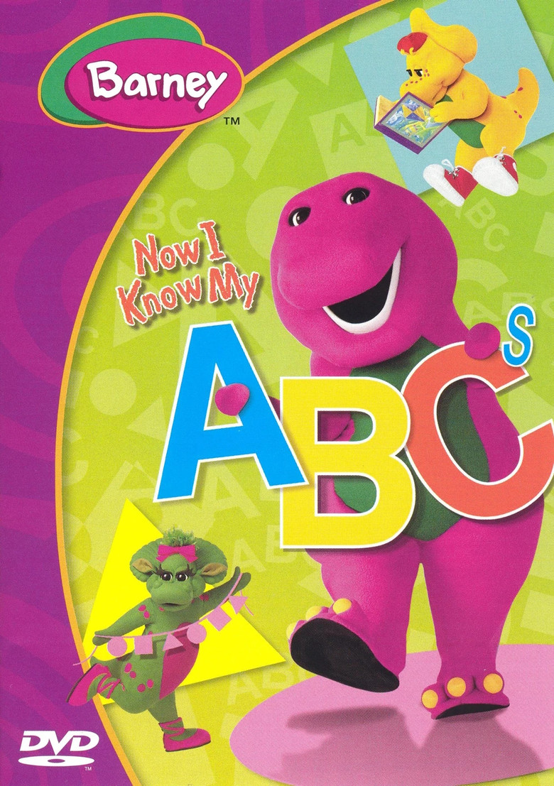 Barney: Now I Know My ABCs poster background