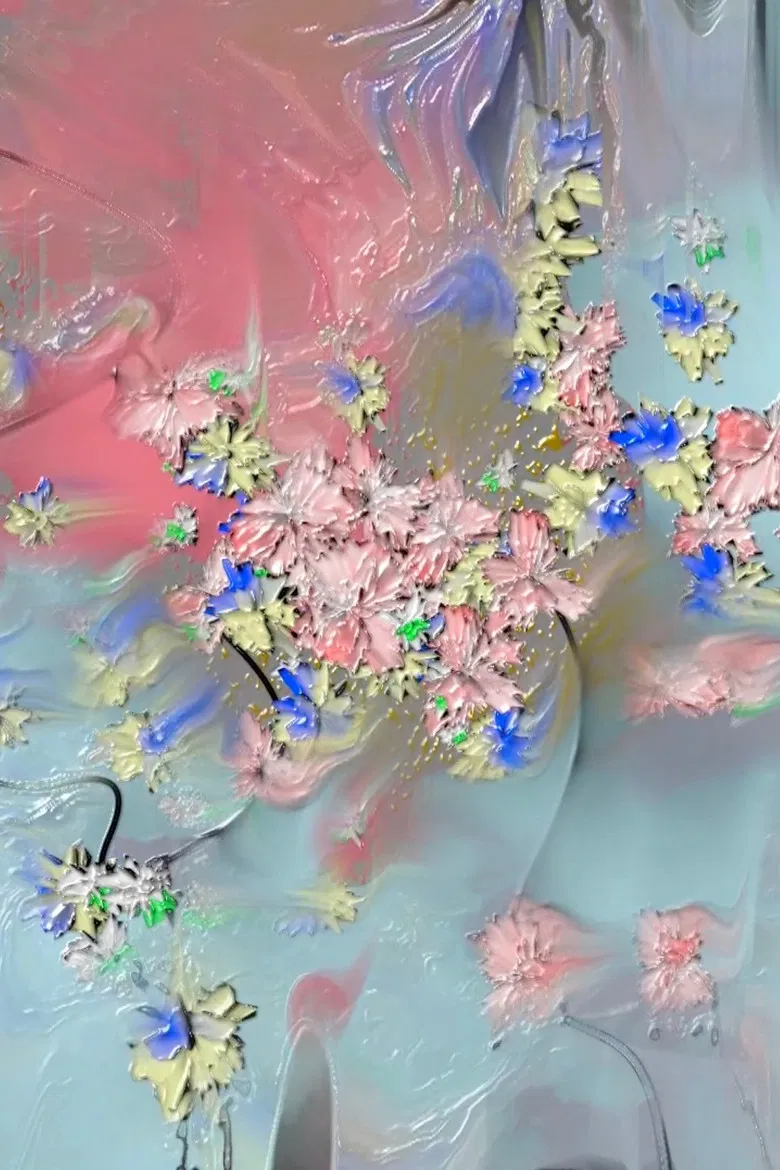 Radiances IV poster background