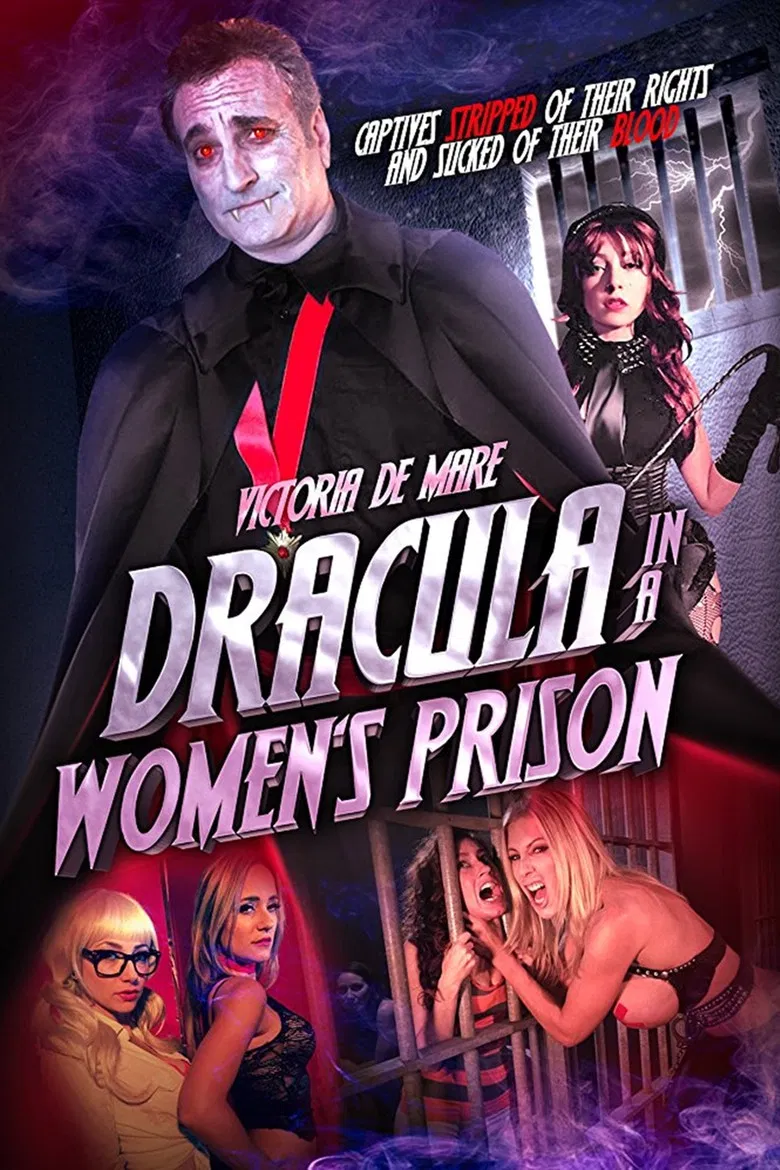 Dracula in a Women's Prison poster background
