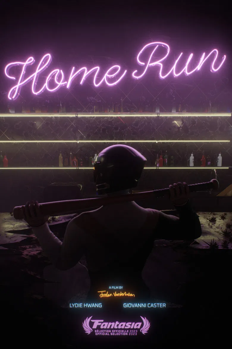 Home Run poster background