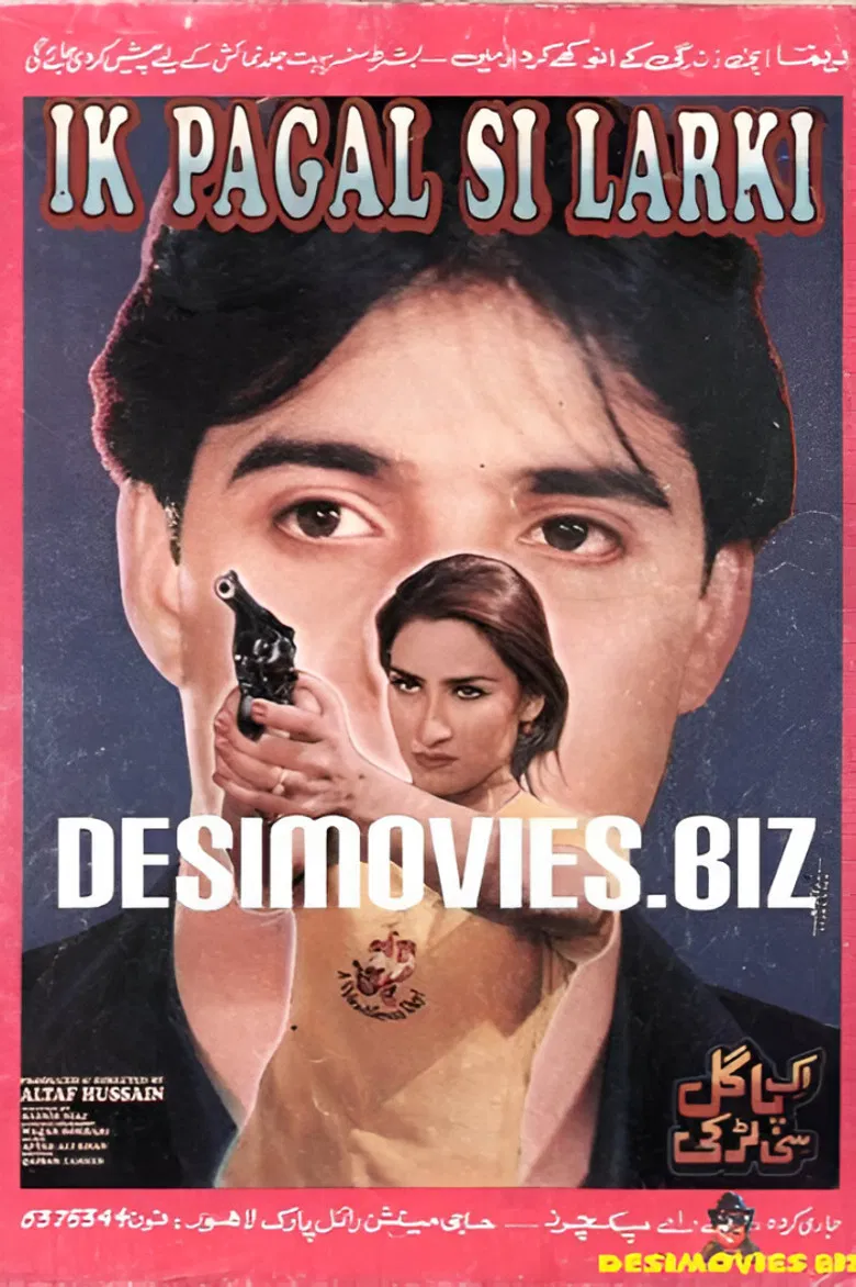 Ik Pagal Si Larki poster background