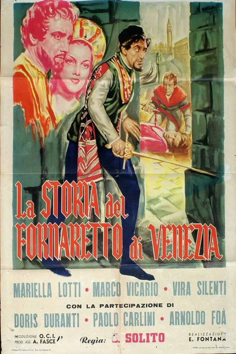 La storia del fornaretto di Venezia poster background