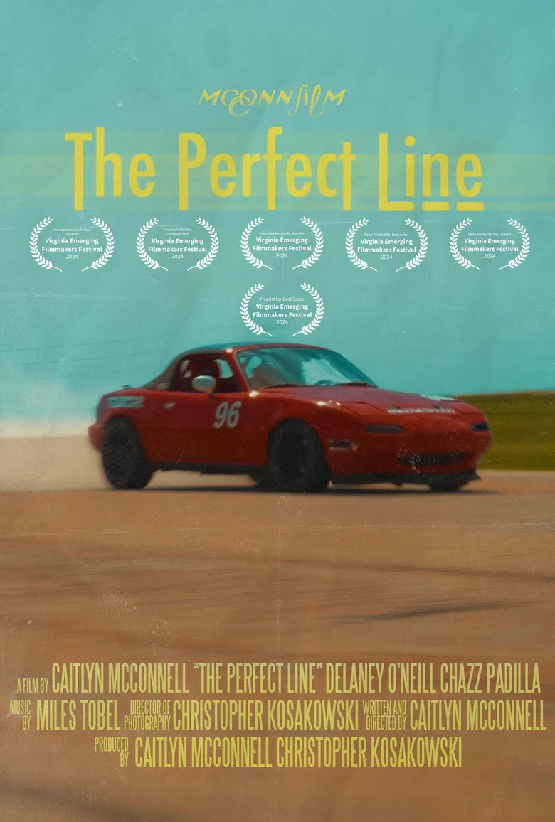 The Perfect Line poster background